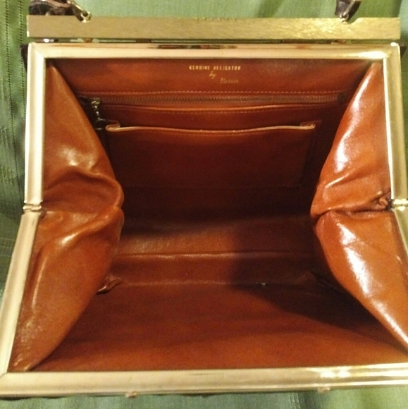 Women's Vintage Genuine Alligator Purse by Vassar, - Picture 4 of 7